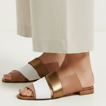 Hodea Flora Leather Sandals