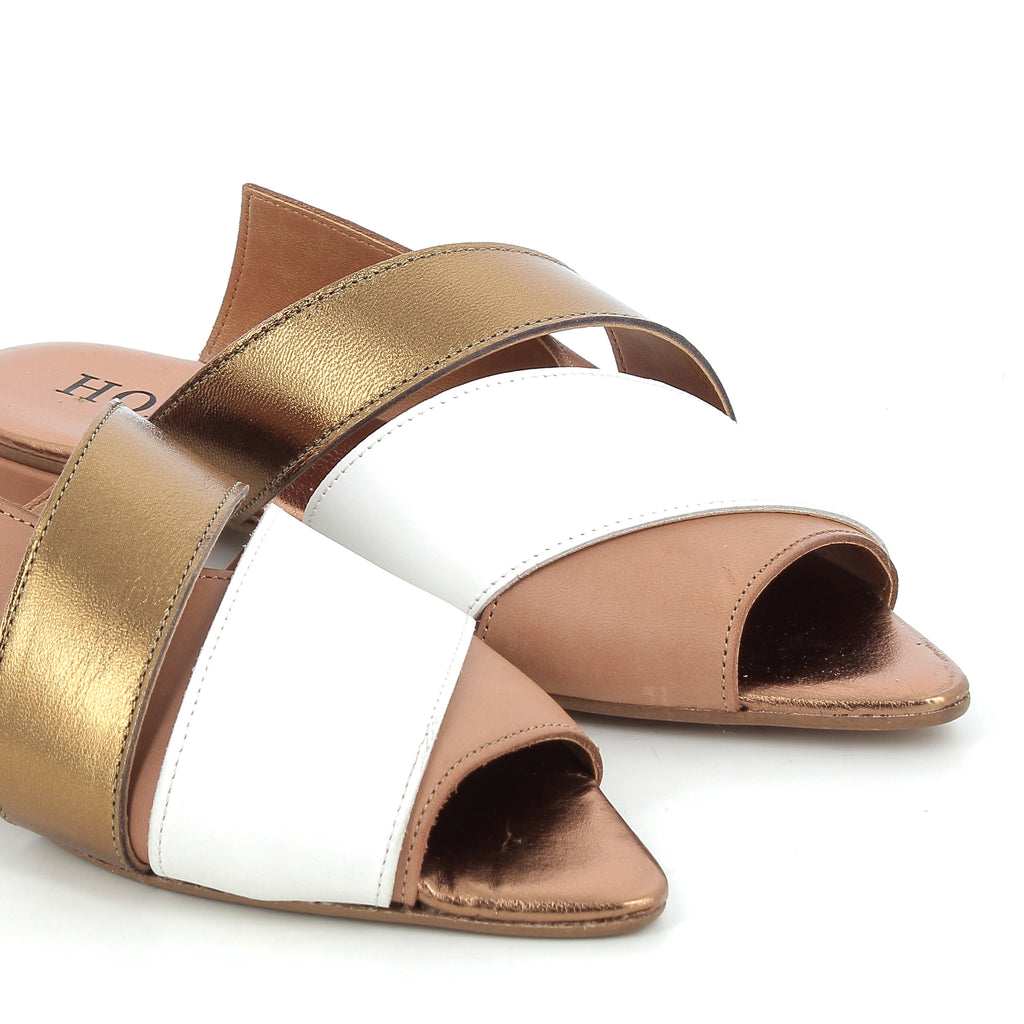 Hodea Flora Leather Sandals