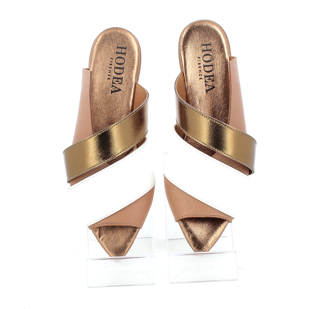 Hodea Flora Leather Sandals