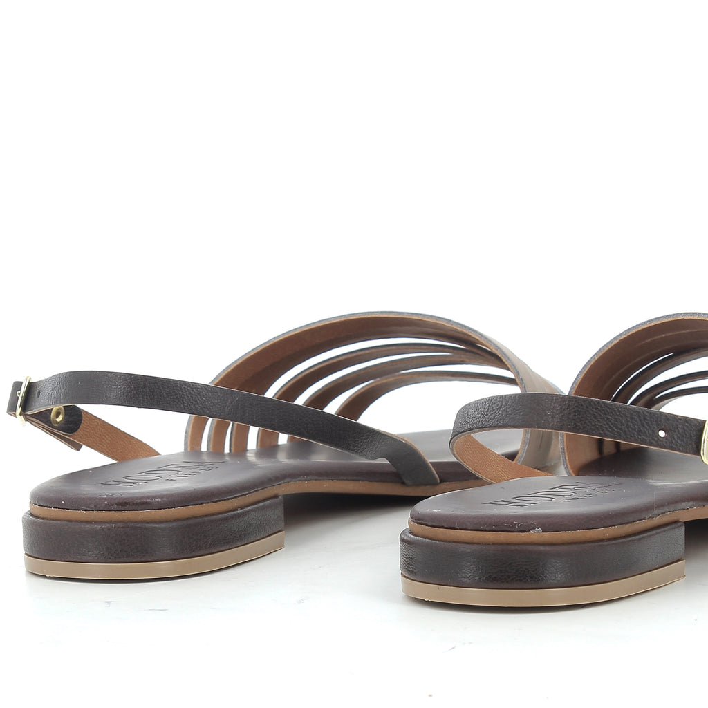 Hodea Sandals Adele Dark Brown