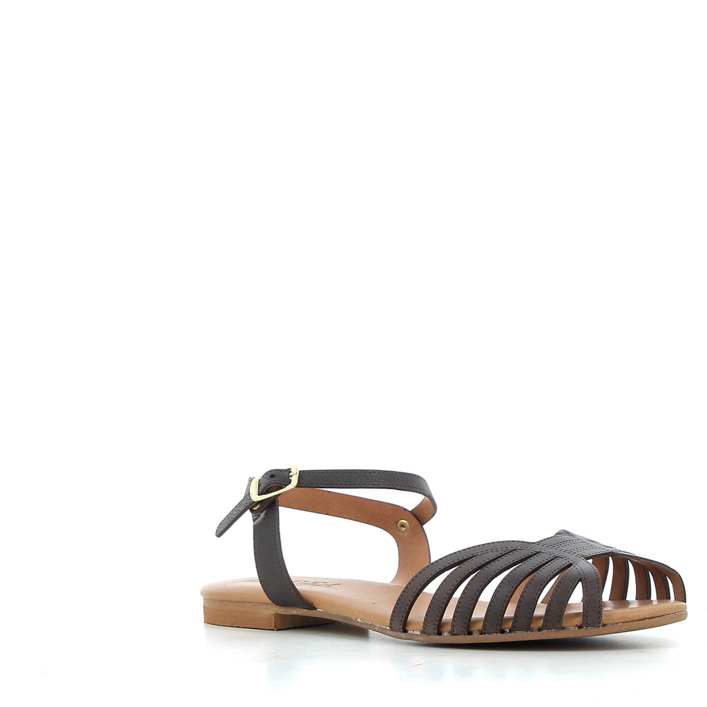 Hodea Clara Dark Brown Sandals