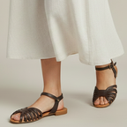 Hodea Clara Dark Brown Sandals