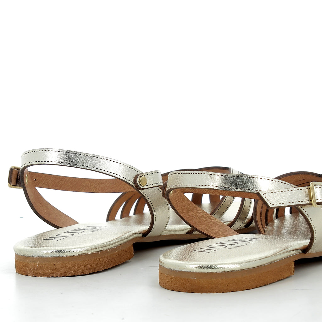 Hodea Clara Platinum Sandals