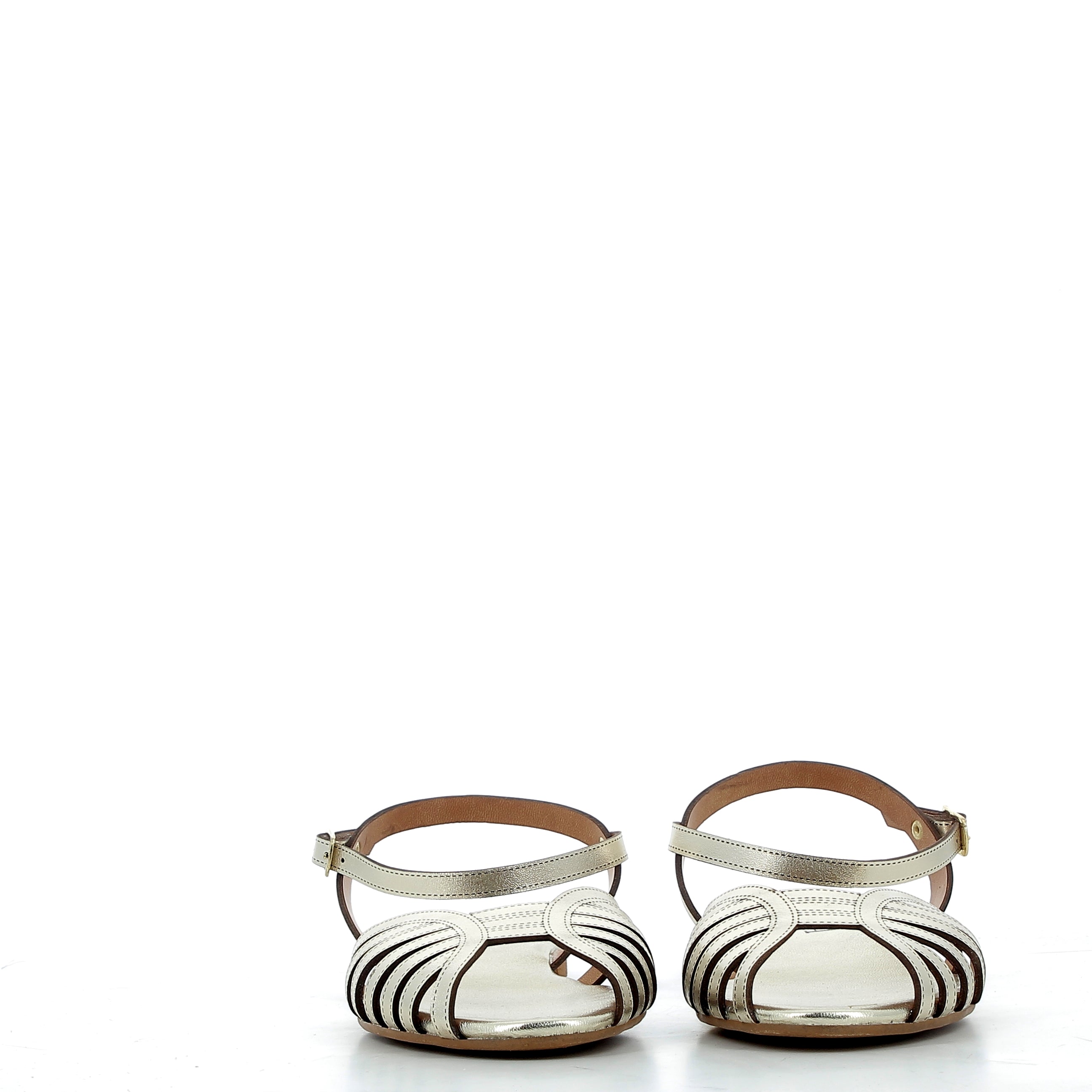 Hodea Clara Platinum Sandals