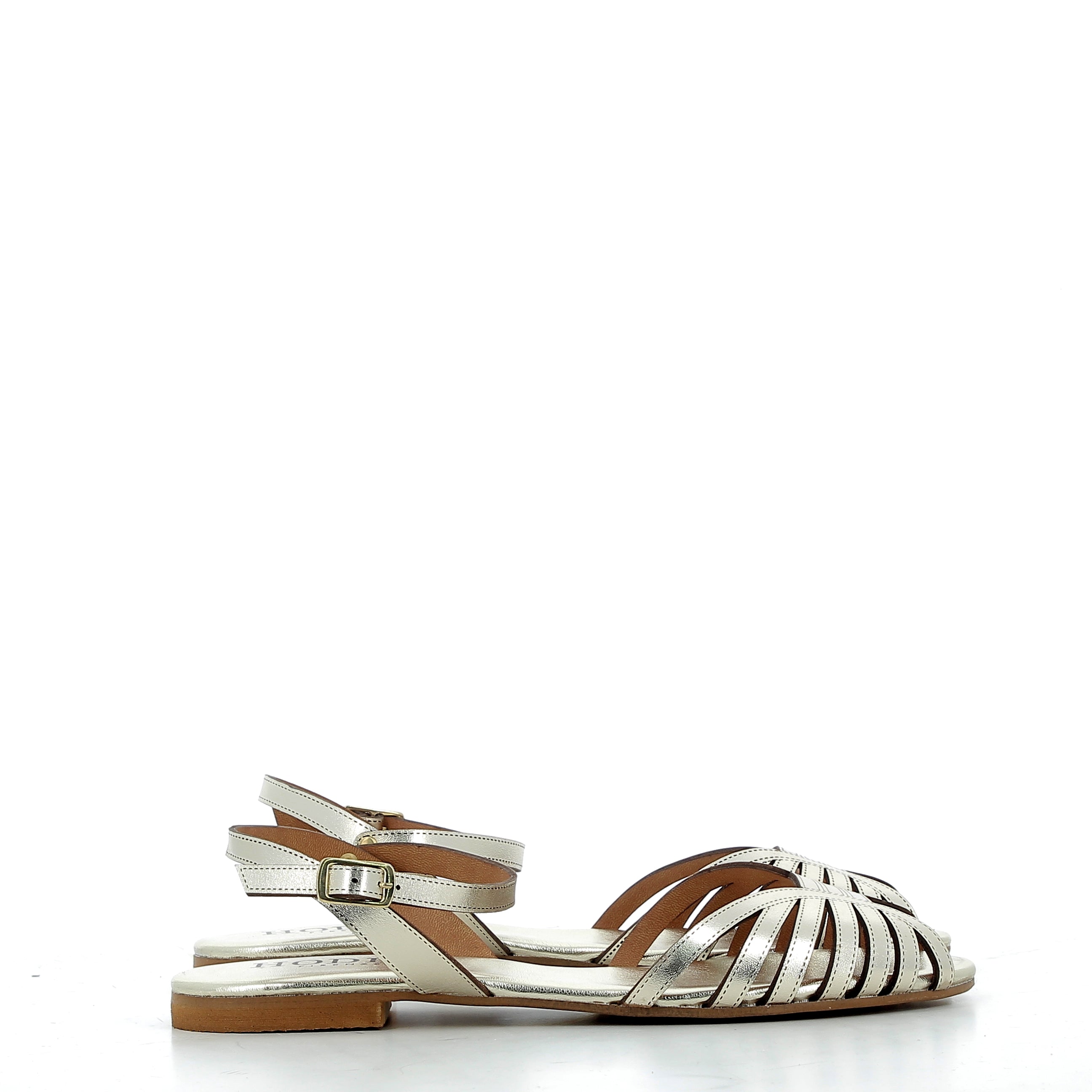 Hodea Clara Platinum Sandals