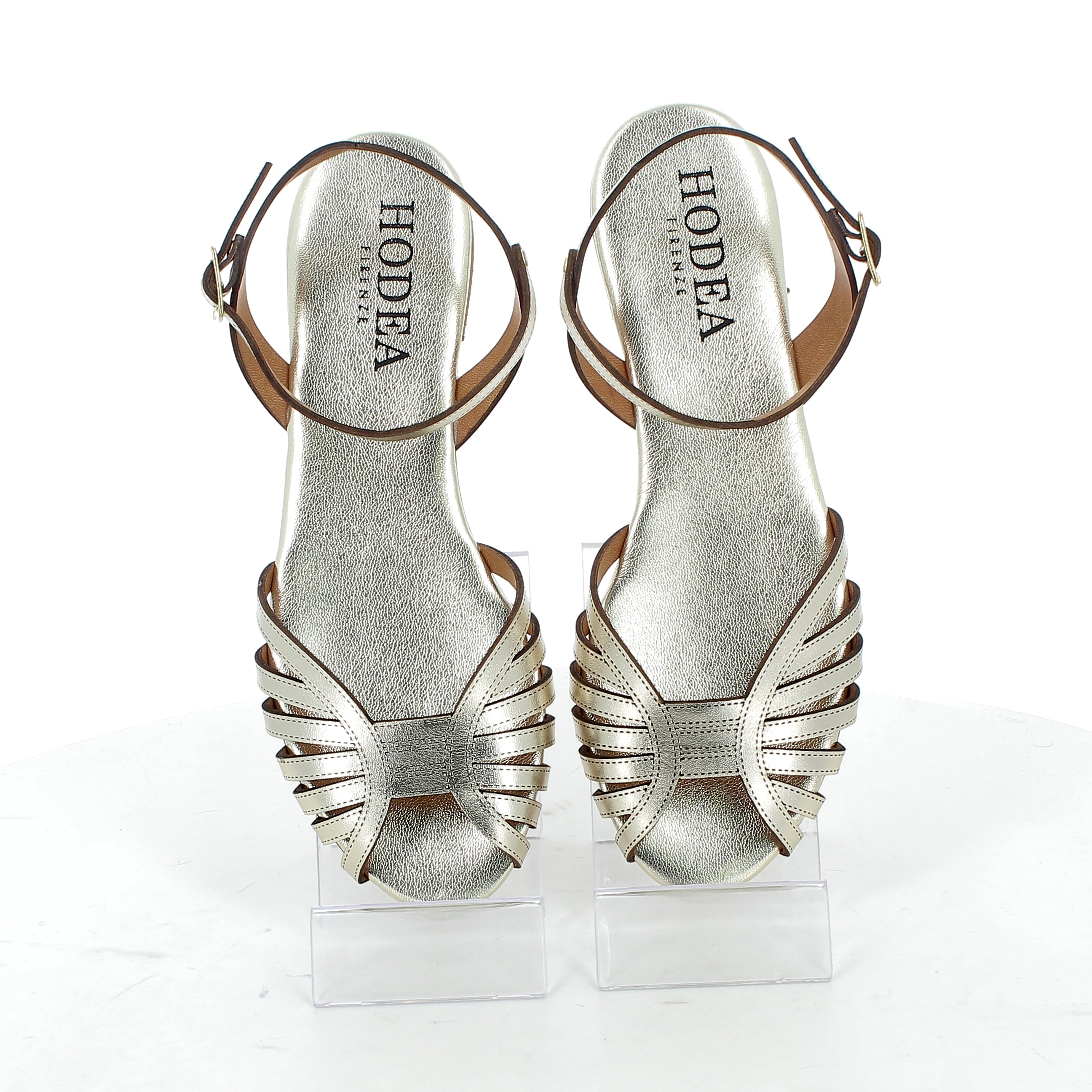 Hodea Clara Platinum Sandals