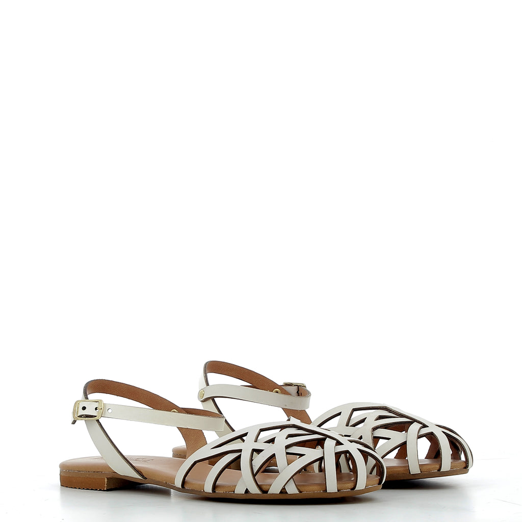 Hodea Olimpia Cream Sandals