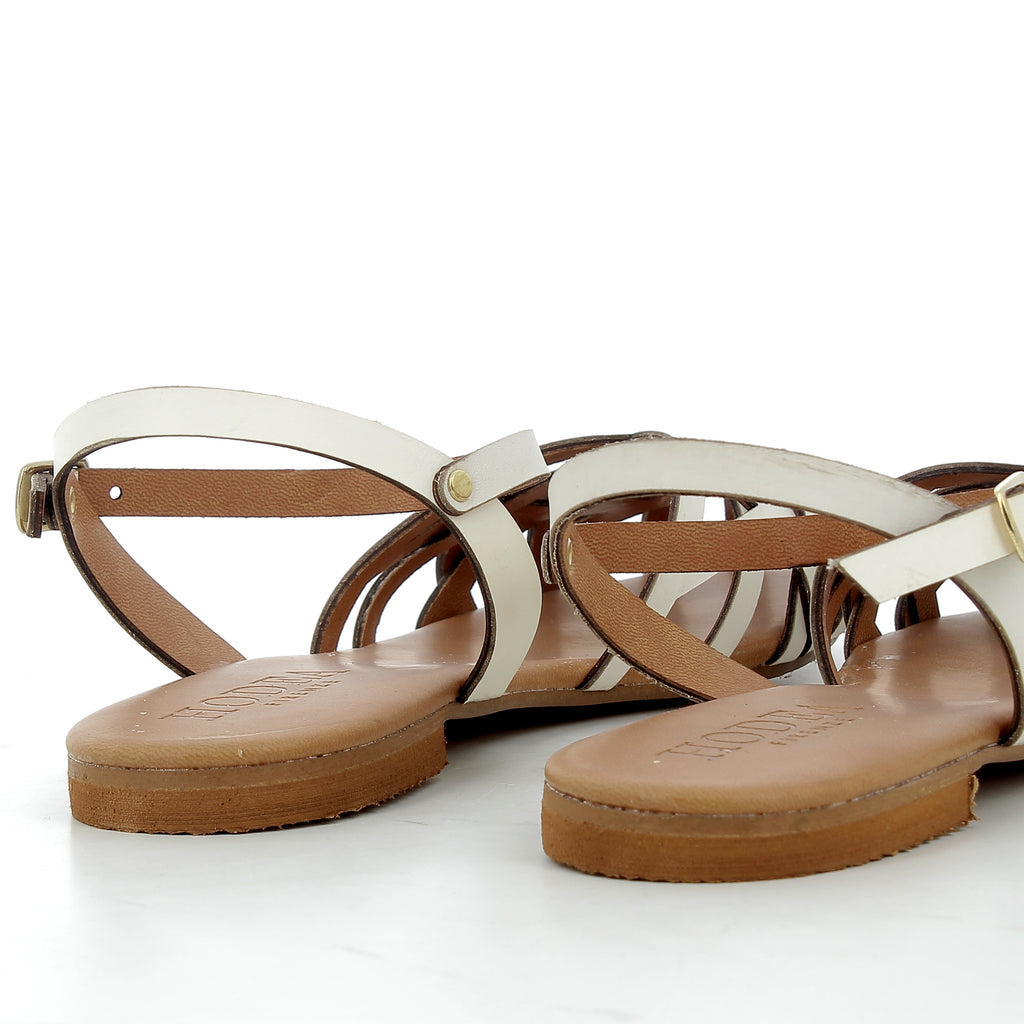 Hodea Olimpia Cream Sandals