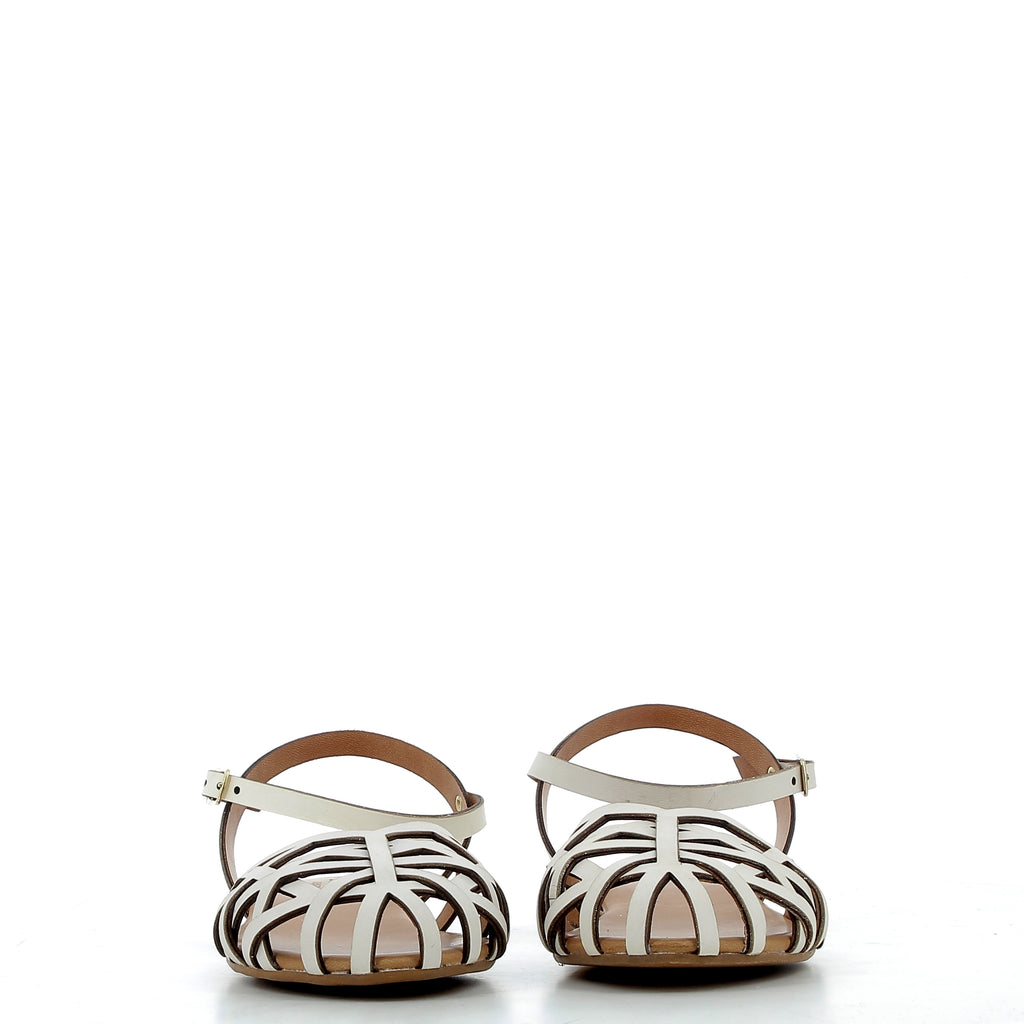 Hodea Olimpia Cream Sandals