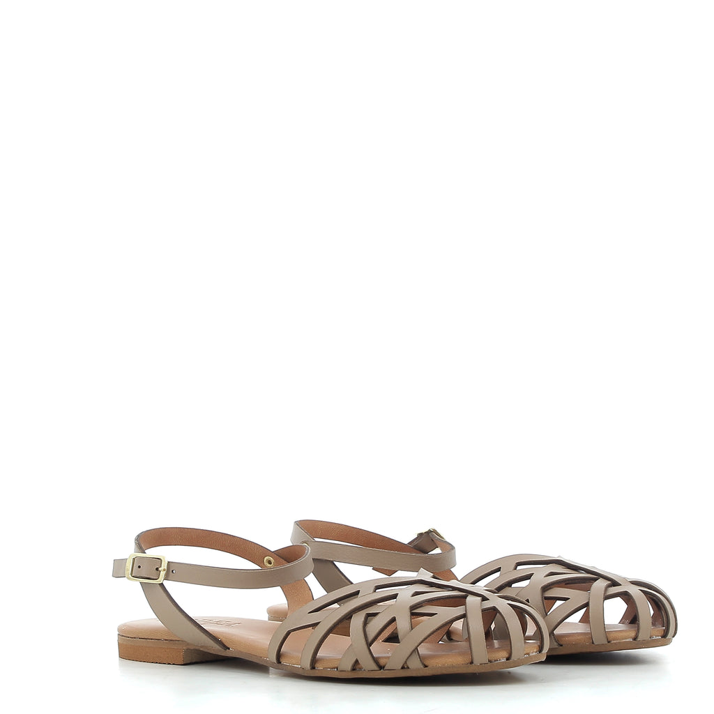 Hodea Olimpia Beige Sandals