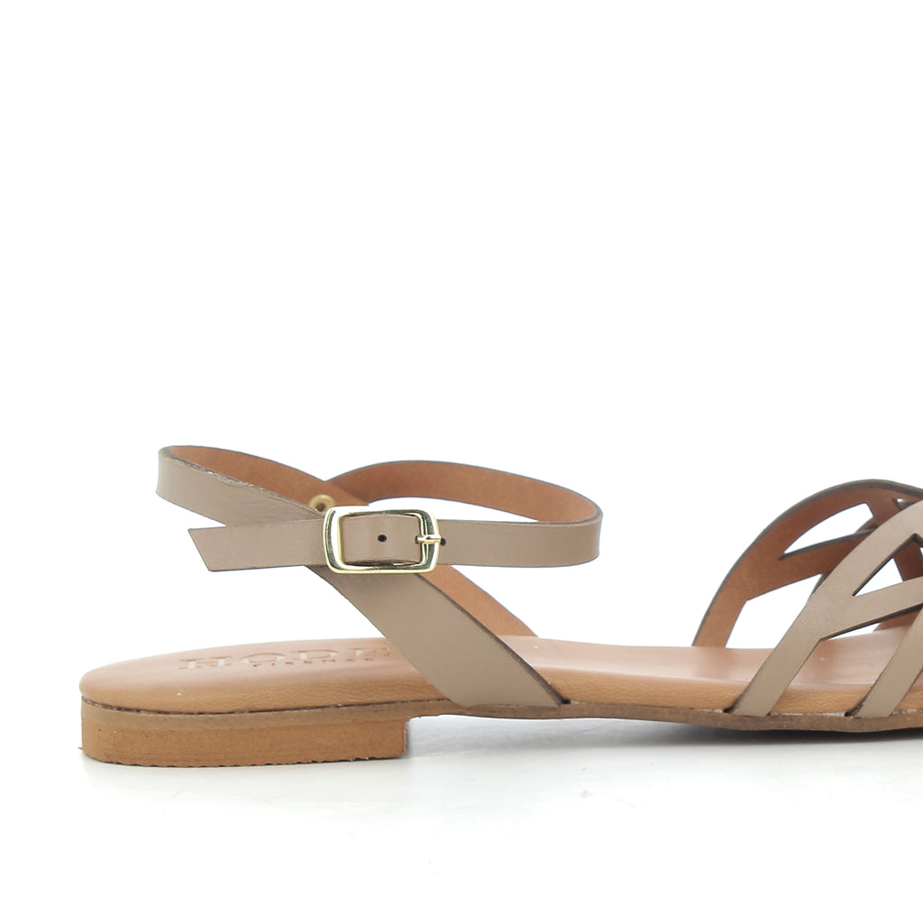 Hodea Olimpia Beige Sandals
