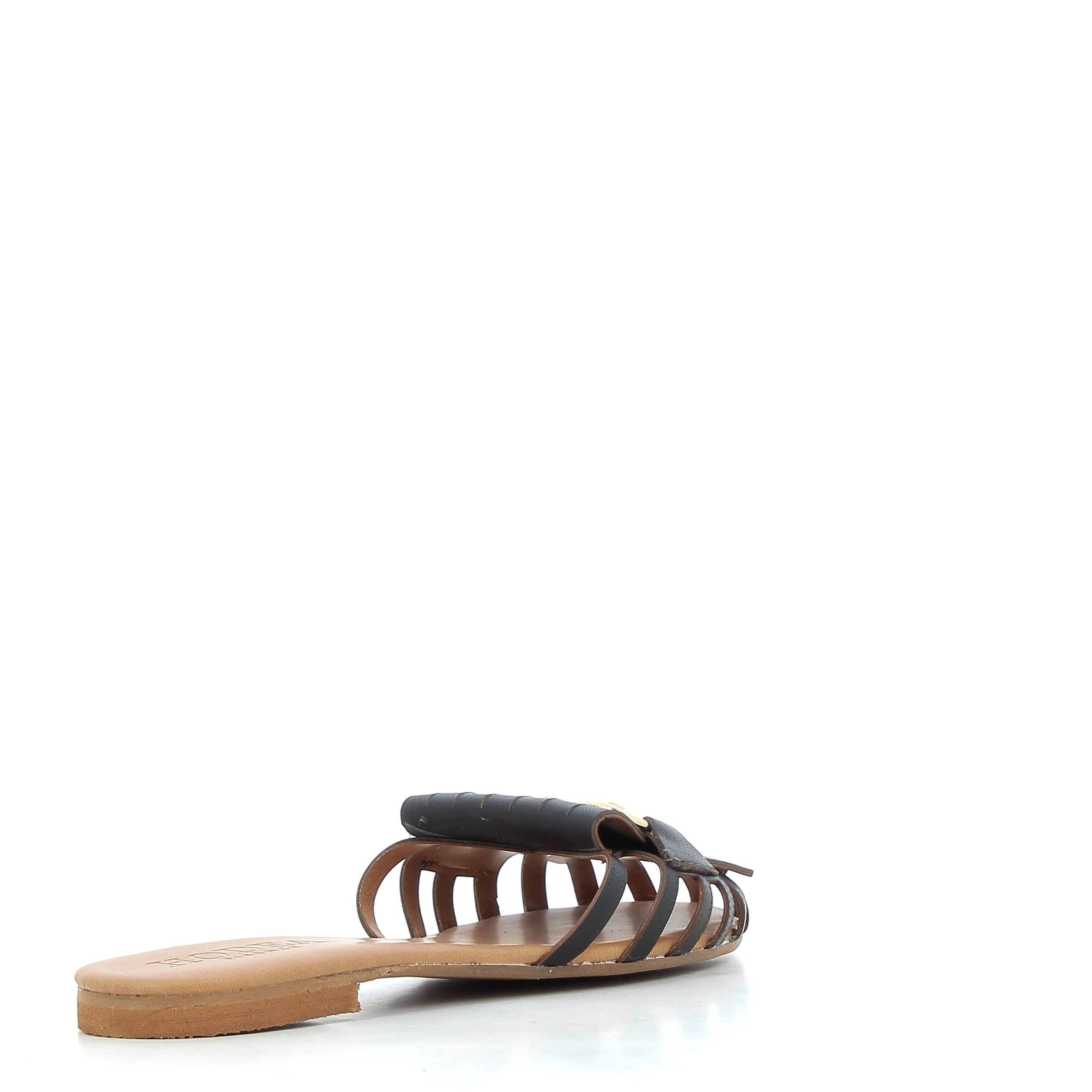 Hodea Asia Black Sandals