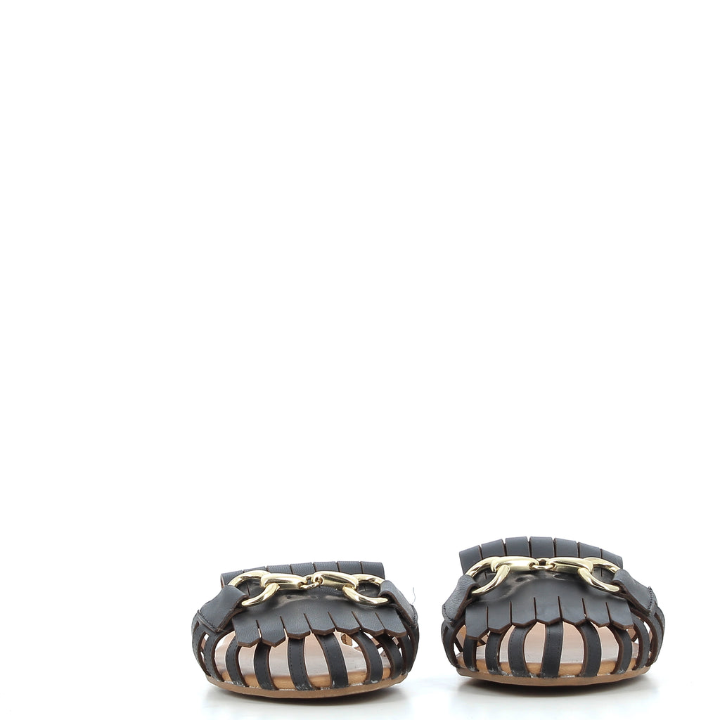 Hodea Asia Black Sandals