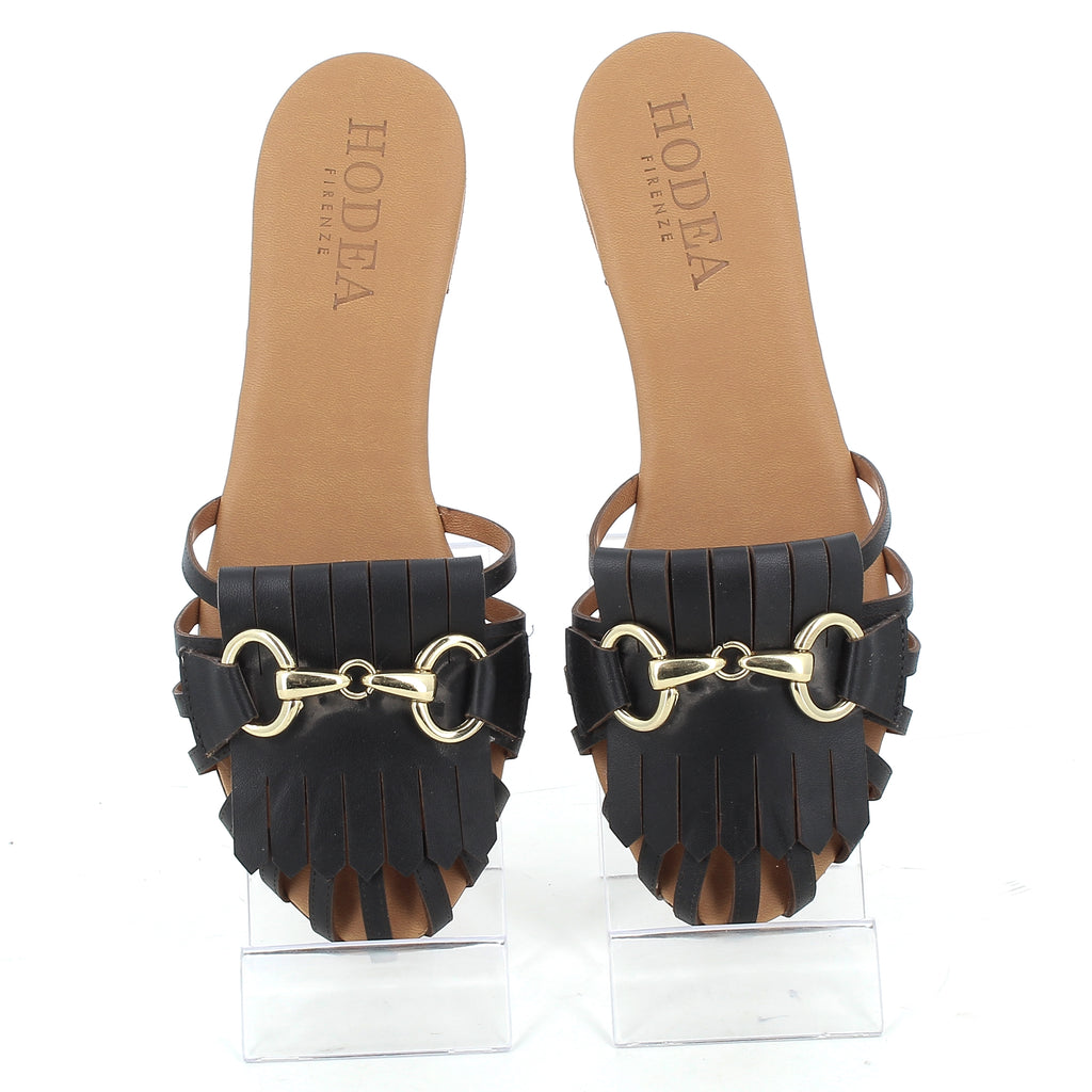Hodea Asia Black Sandals