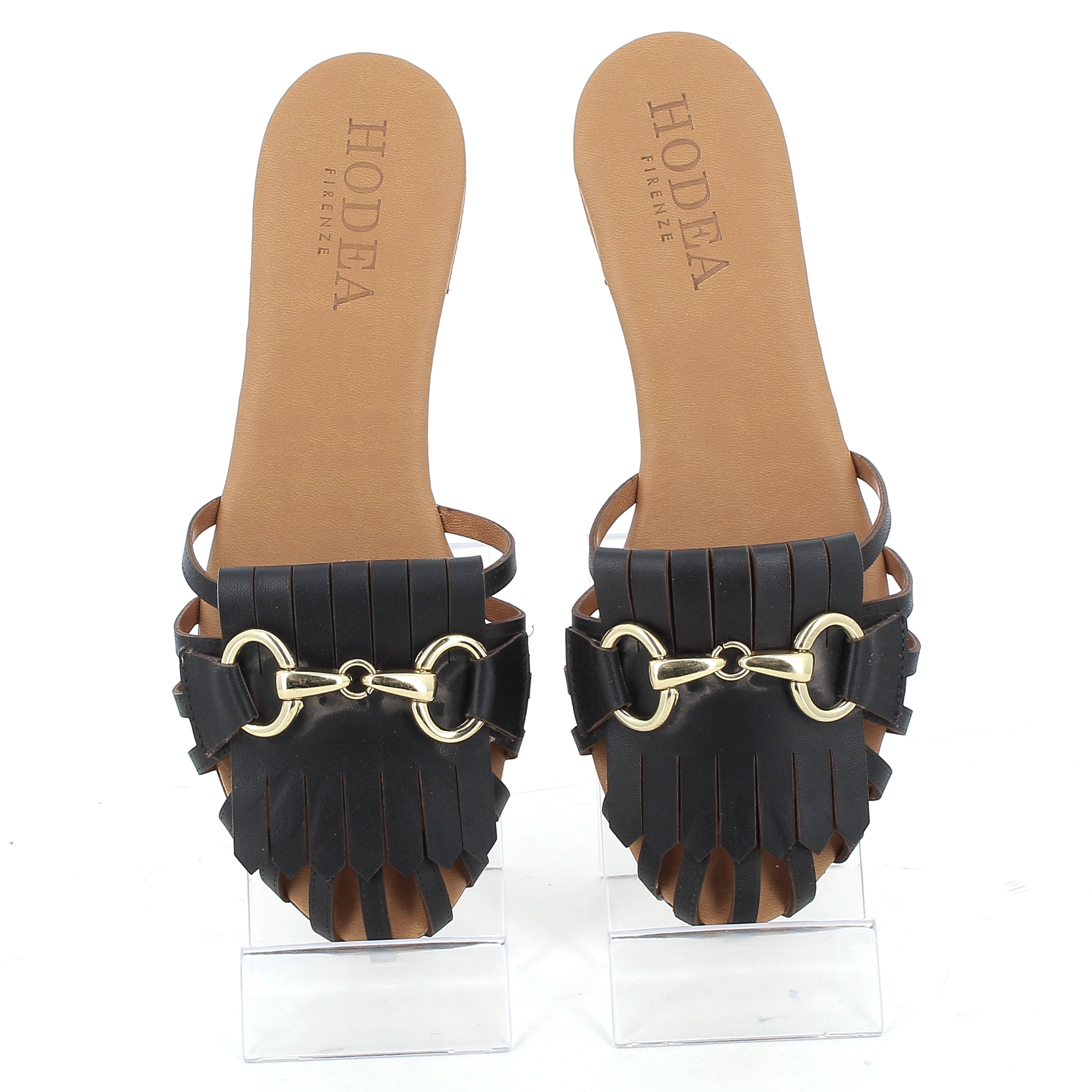 Hodea Asia Black Sandals