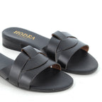 Hodea Costanza Black Sandals