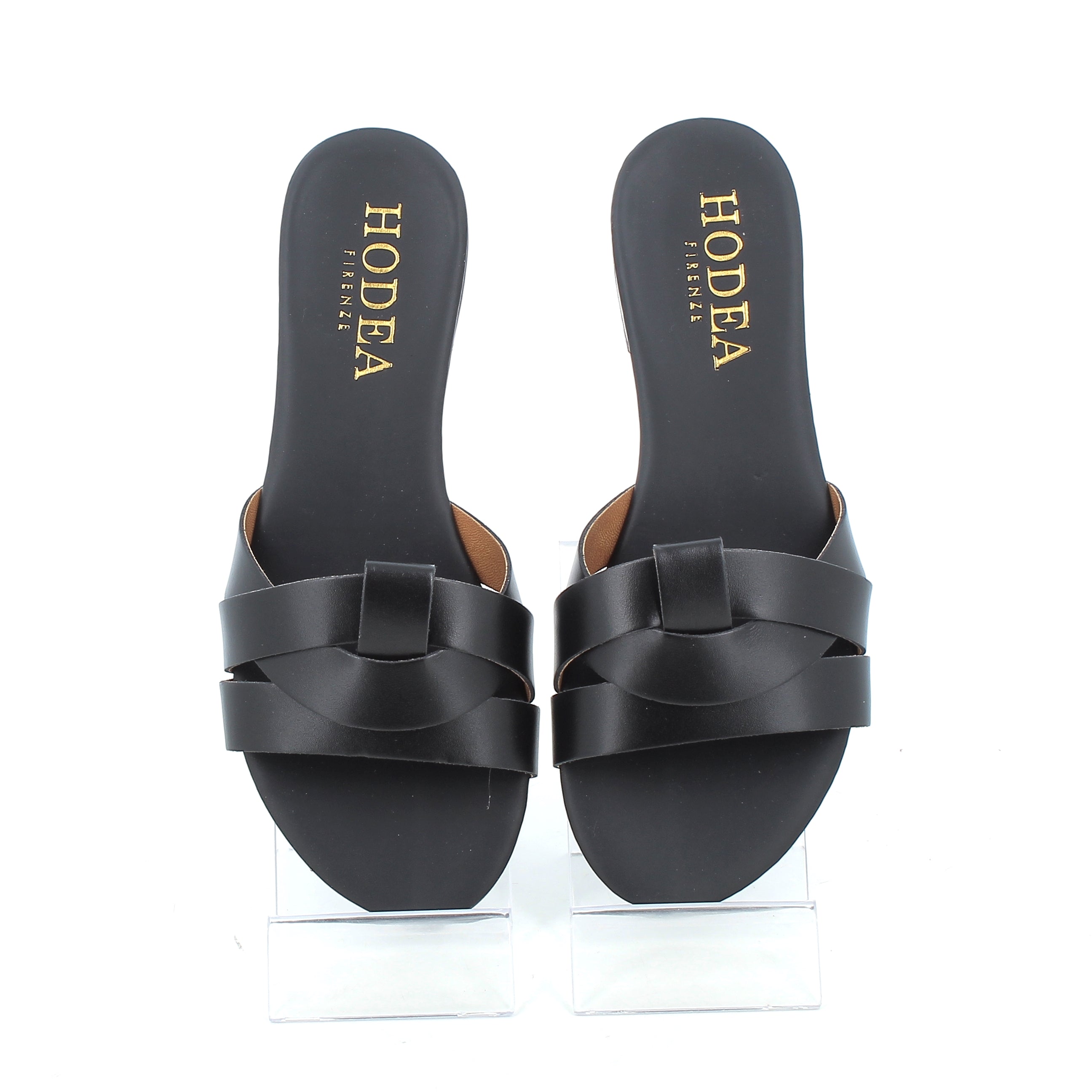 Hodea Costanza Black Sandals