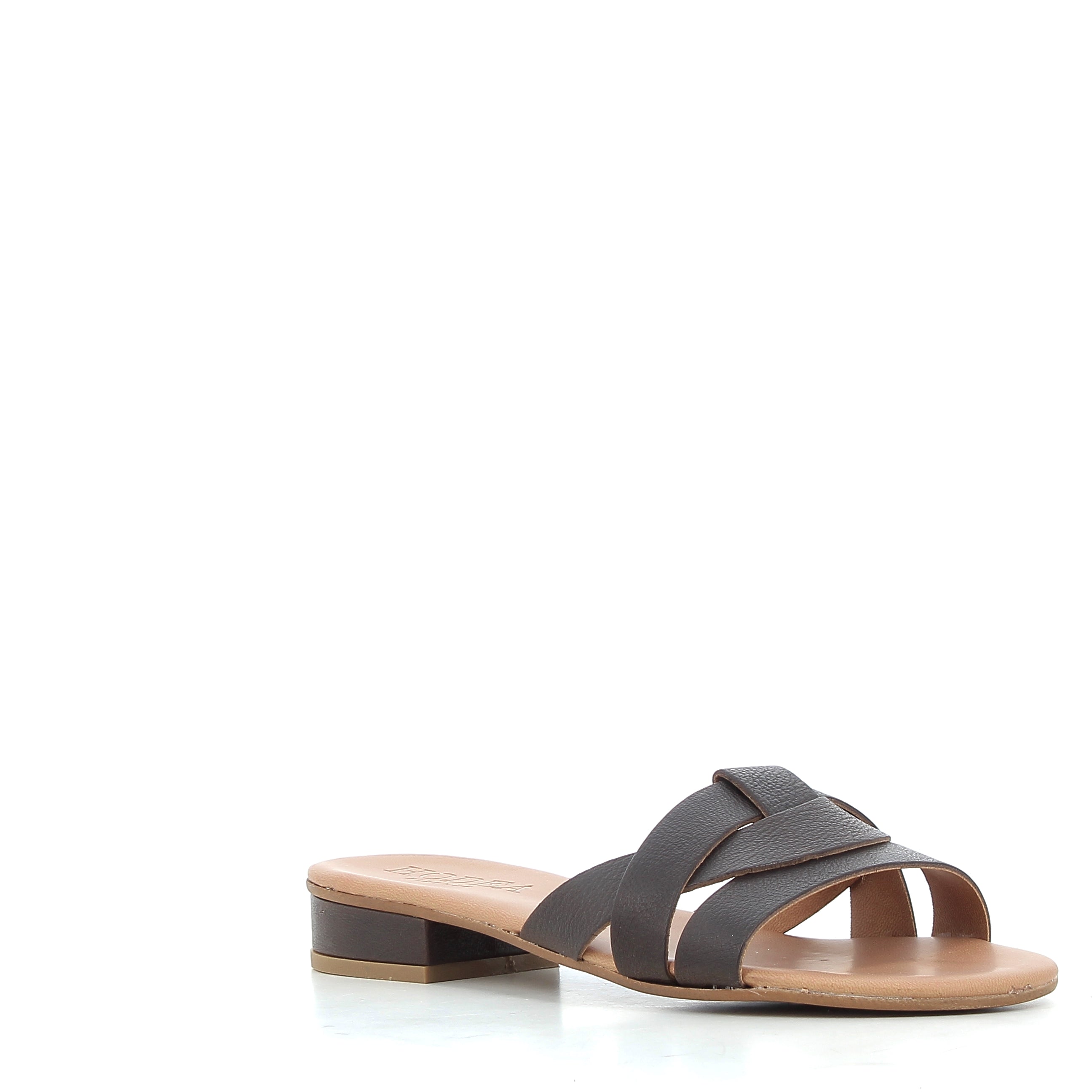 Hodea Constanza Sandals Dark Brown