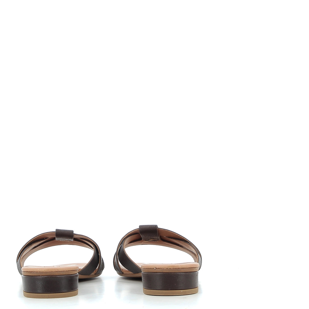 Hodea Constanza Sandals Dark Brown
