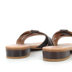 Hodea Constanza Sandals Dark Brown
