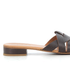 Hodea Constanza Sandals Dark Brown
