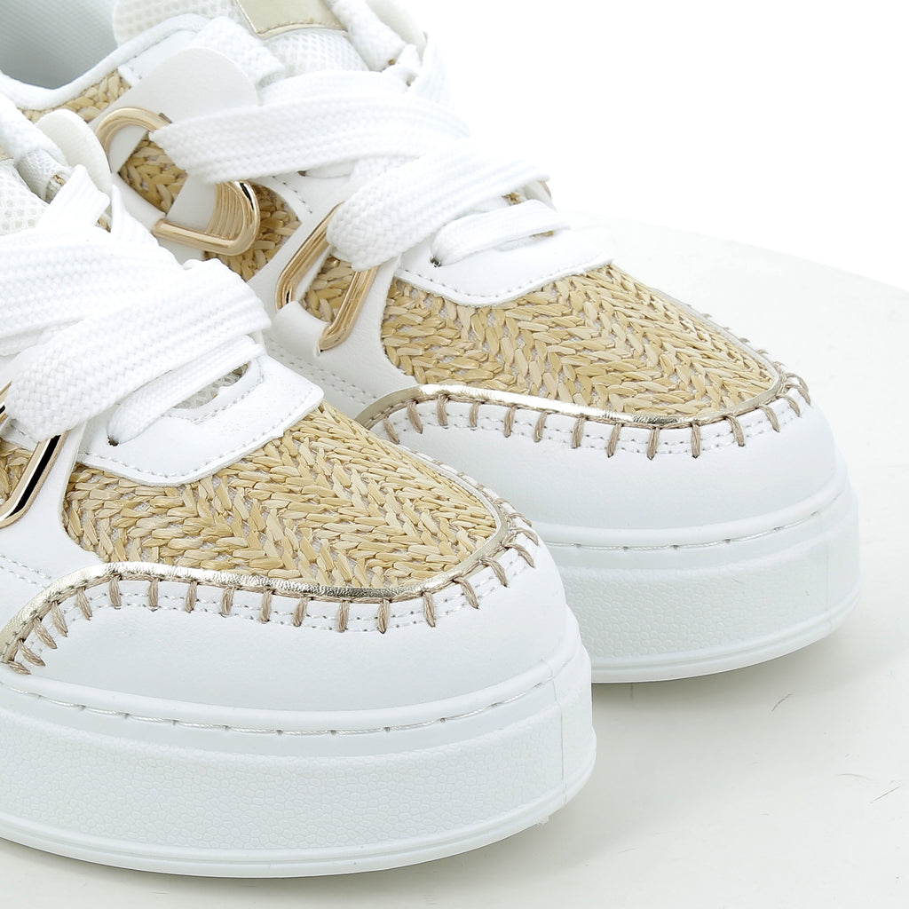 Hodea Sneakersy Martina Beżowe