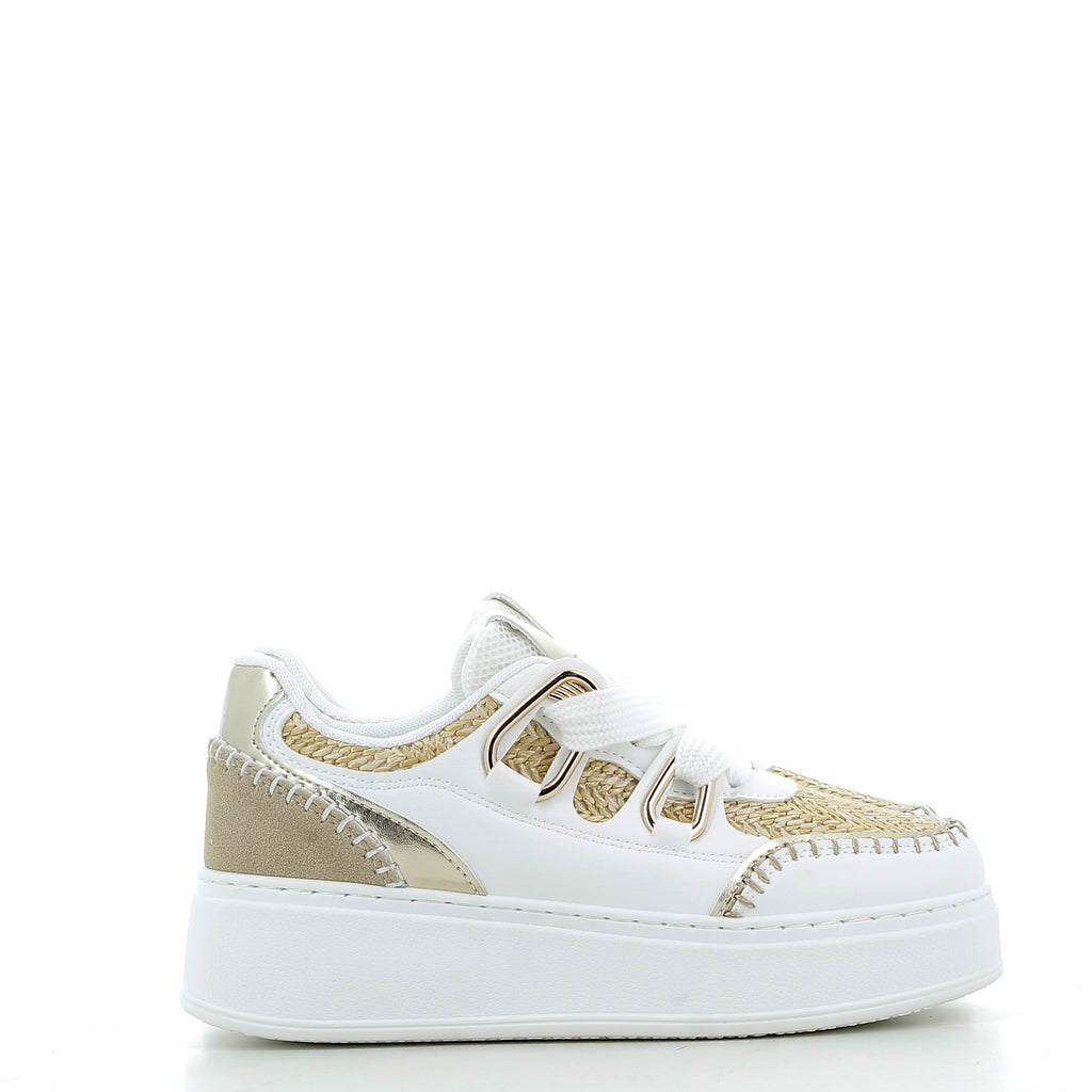 Hodea Sneakersy Martina Beżowe