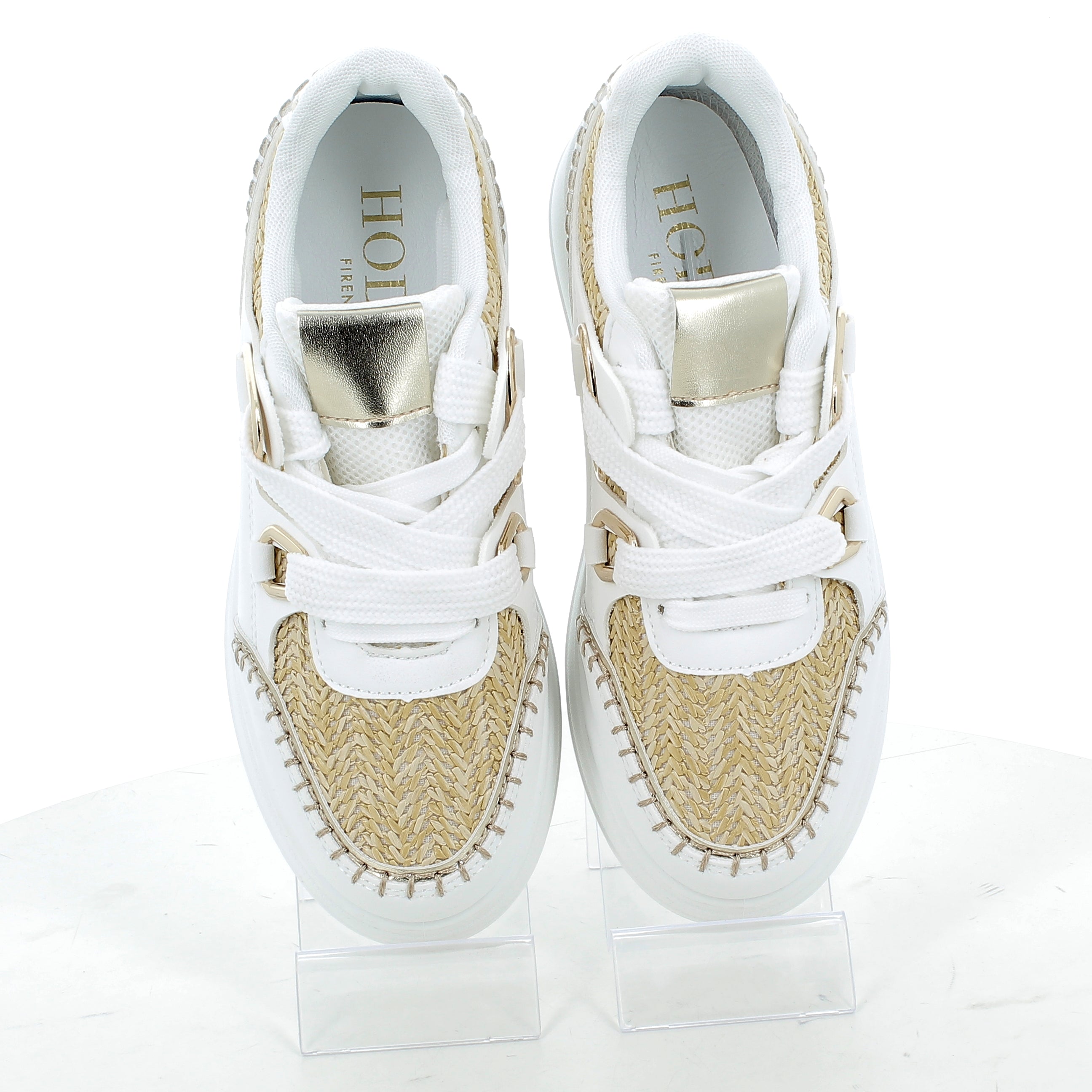 Hodea Sneakersy Martina Beżowe