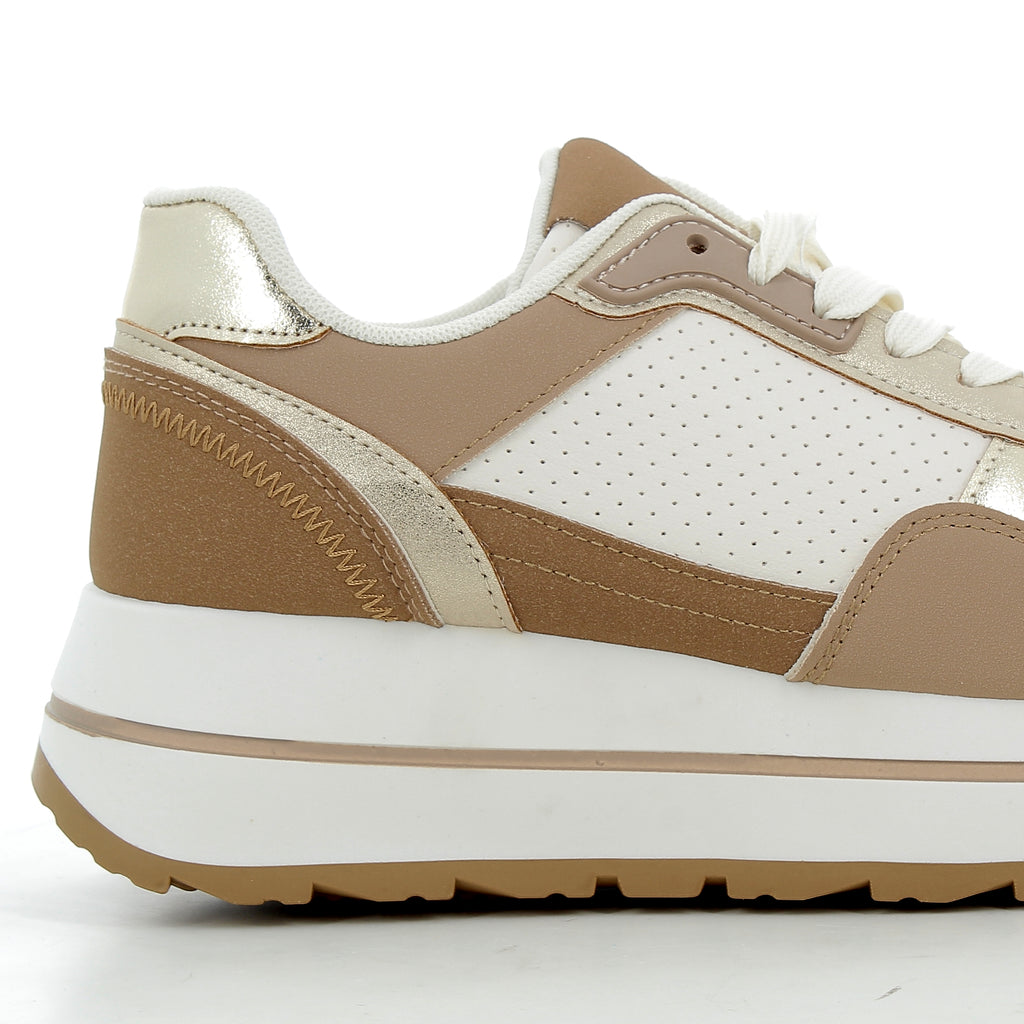 Sneakersy Hodea Emma Beżowe