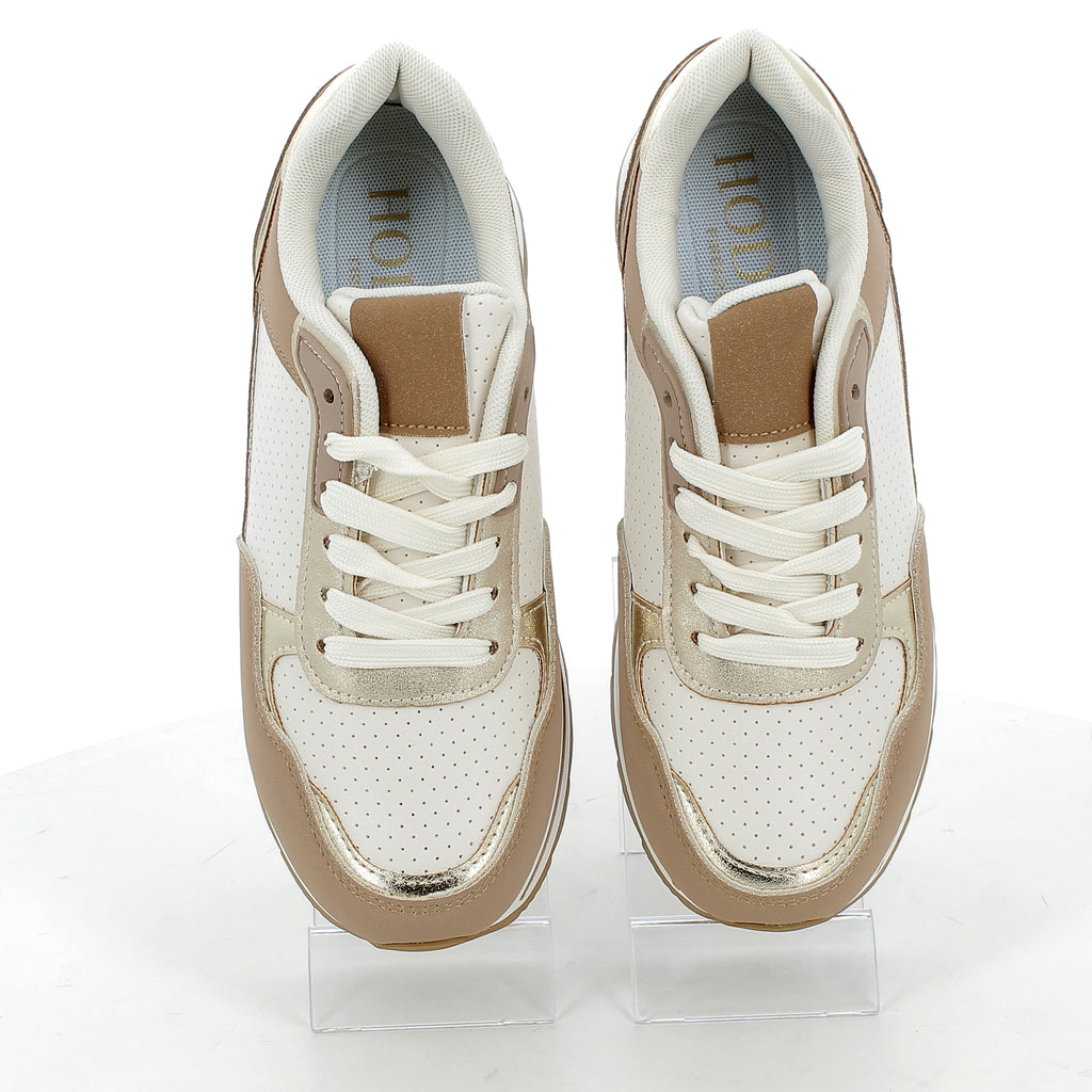 Sneakersy Hodea Emma Beżowe