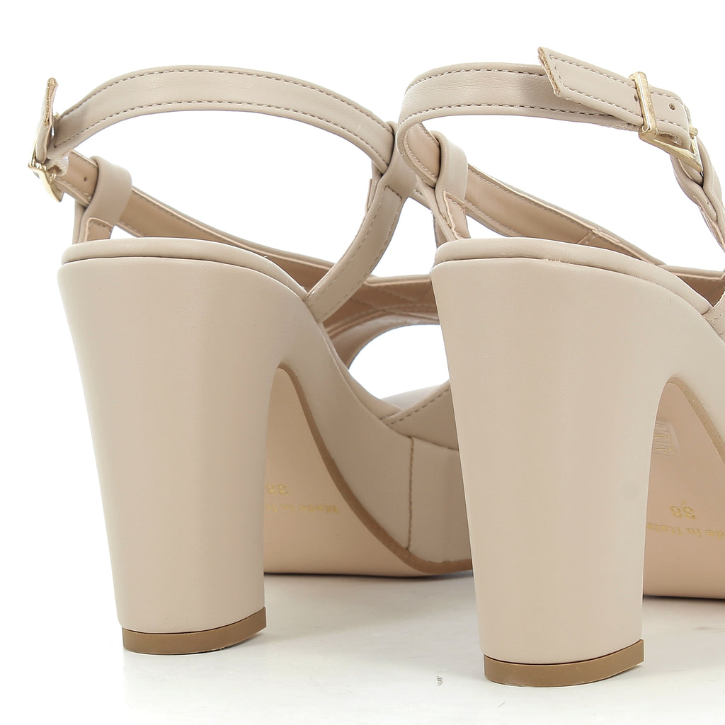Hodea Katia Beige Sandals