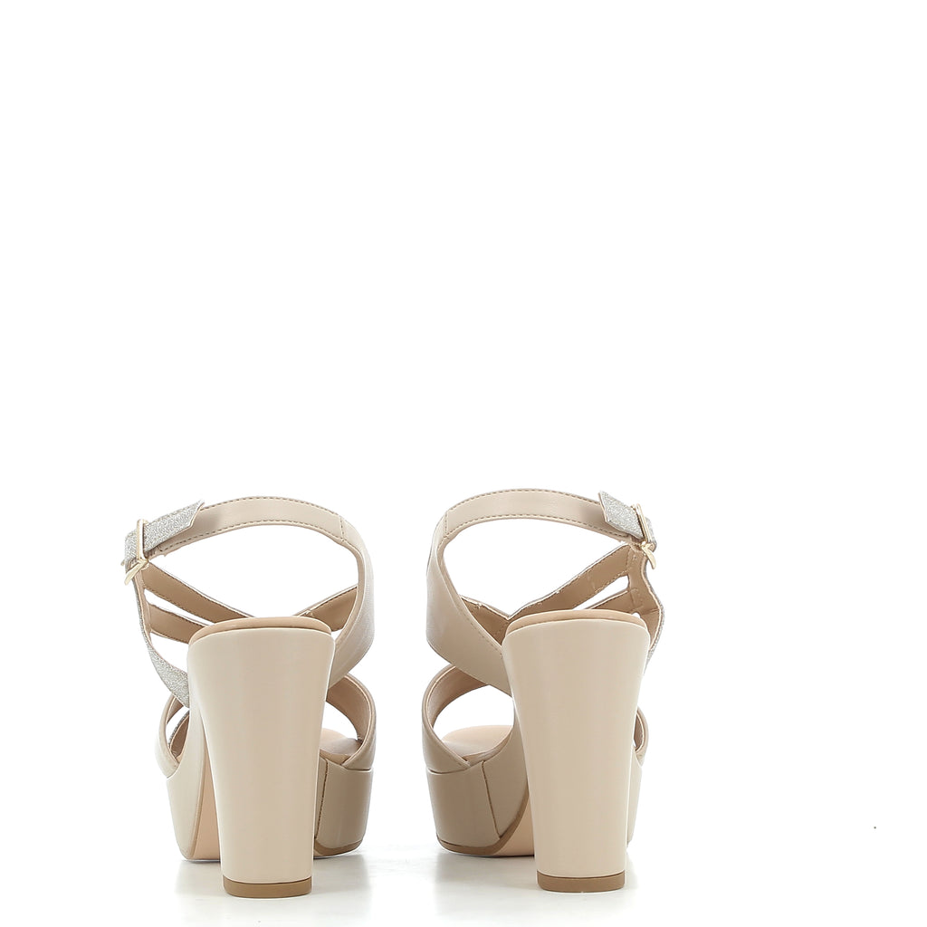 Hodea Adriana Beige Sandals
