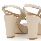 Hodea Adriana Beige Sandals