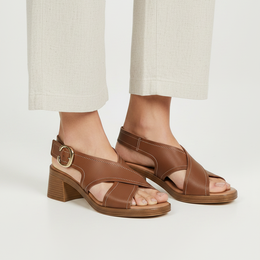 Hodea Amanda Leather Sandals