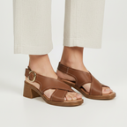 Hodea Amanda Leather Sandals