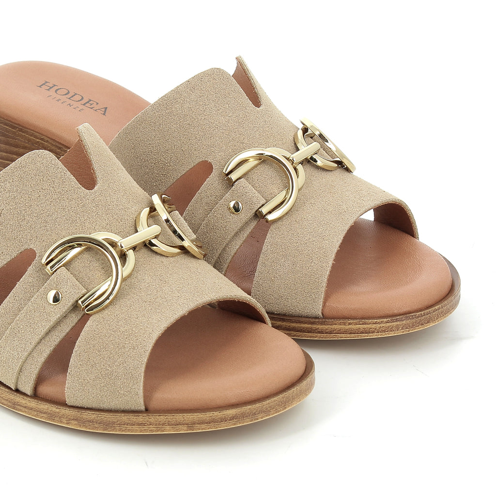Hodea Sabina Beige Sandals