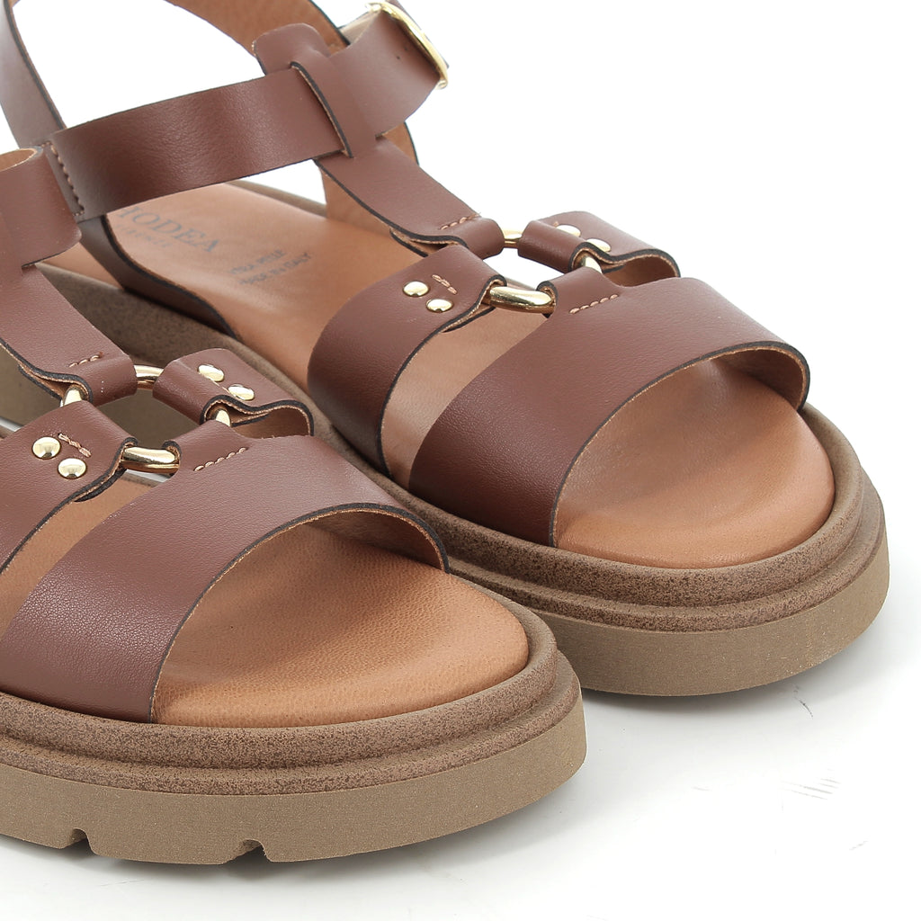Hodea Isotta Leather Sandals