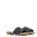 Hodea Elettra Black Slippers