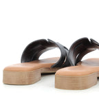 Hodea Elettra Black Slippers