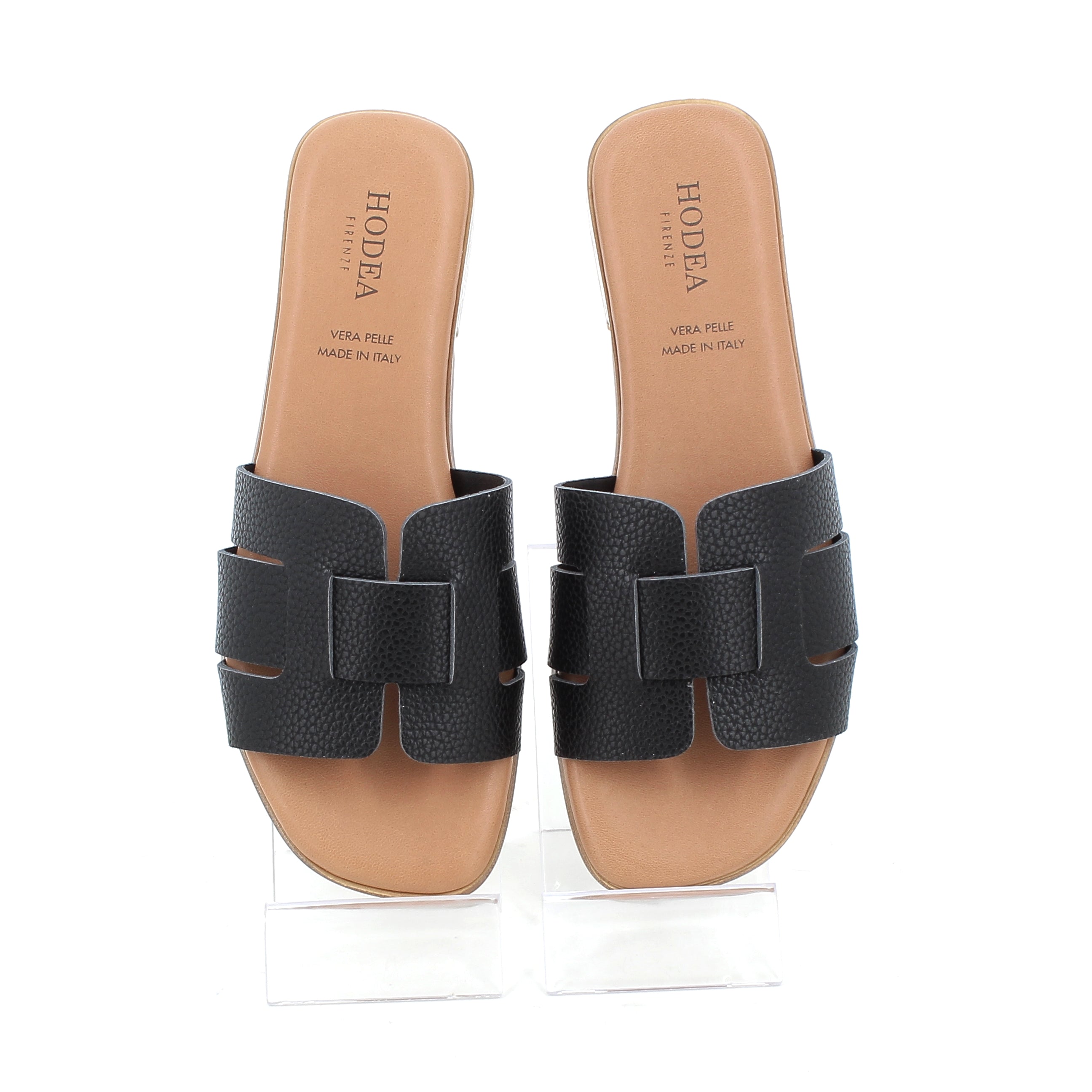 Hodea Elettra Black Slippers