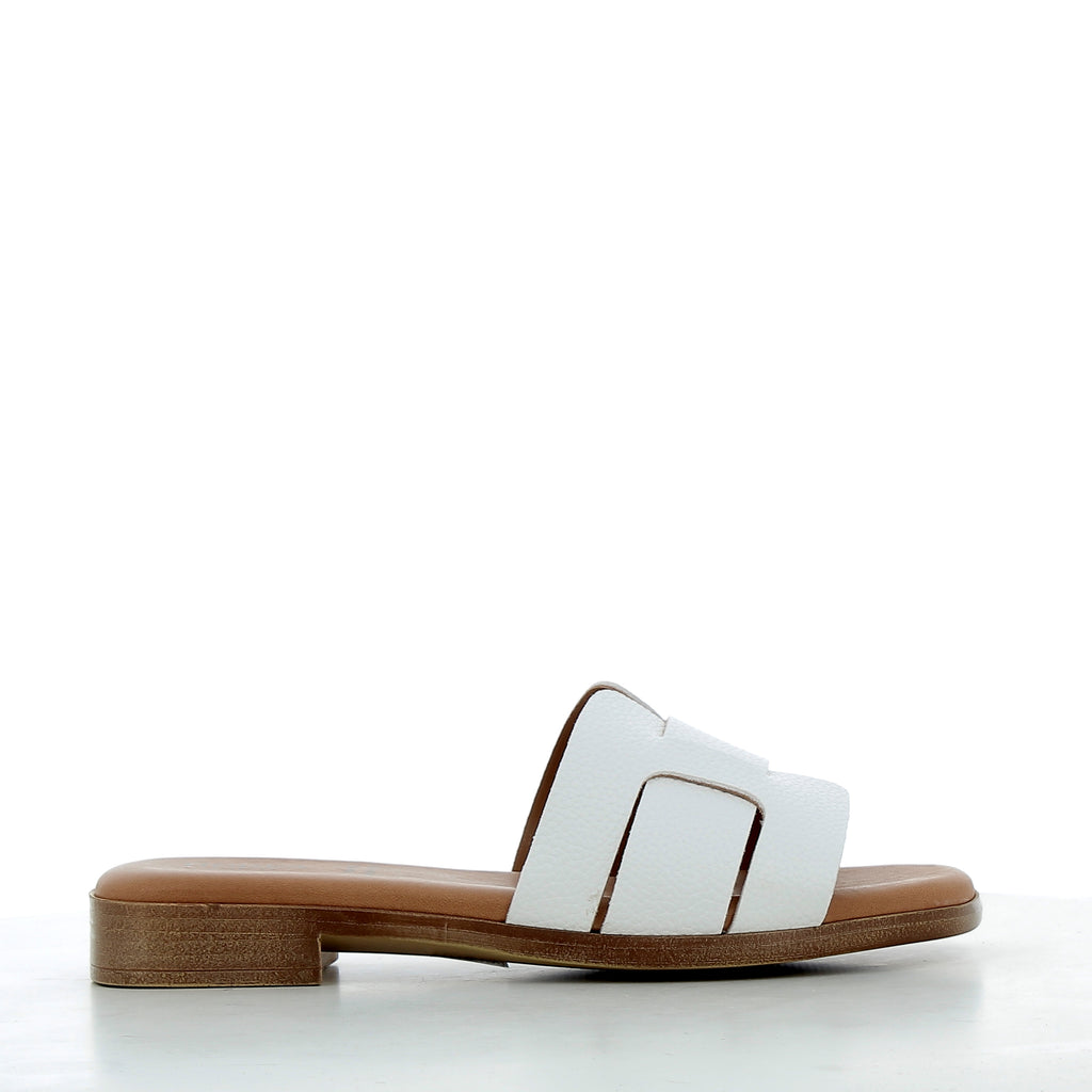 Hodea Elettra White Slippers