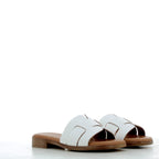 Hodea Elettra White Slippers