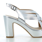 Hodea Caterina Silver Sandals