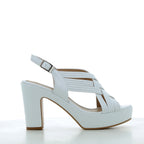 Hodea Caterina White Sandals