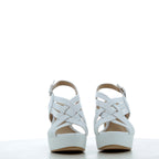 Hodea Caterina White Sandals