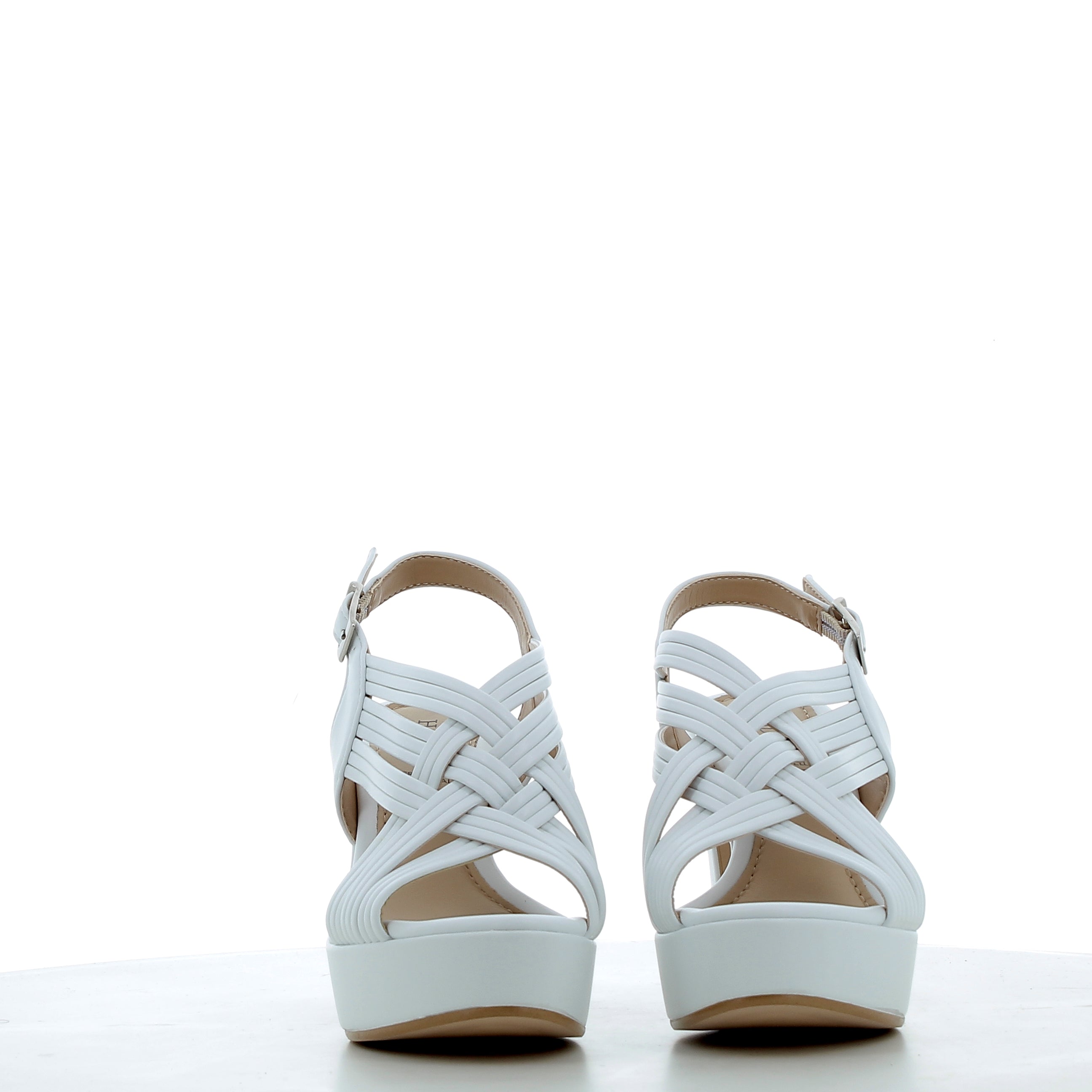 Hodea Caterina White Sandals