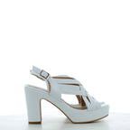 Hodea Caterina White Sandals
