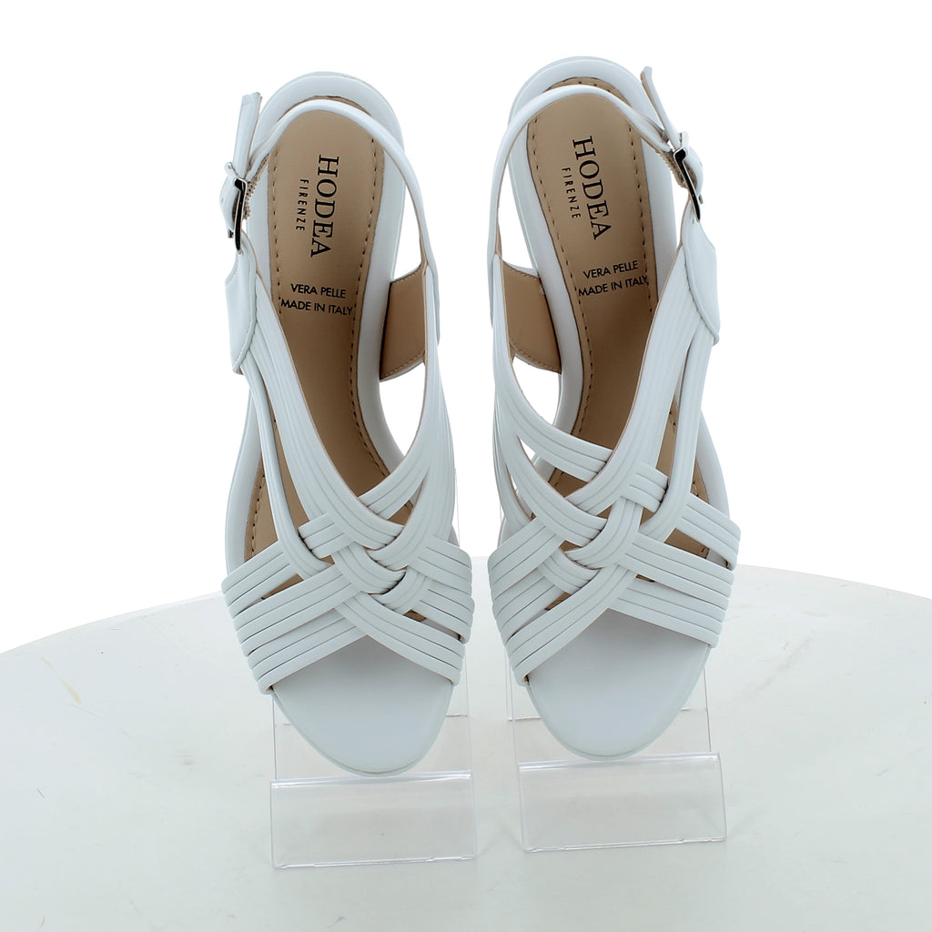Hodea Caterina White Sandals