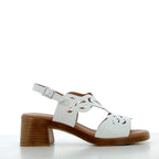 Hodea Lucrezia White Sandals