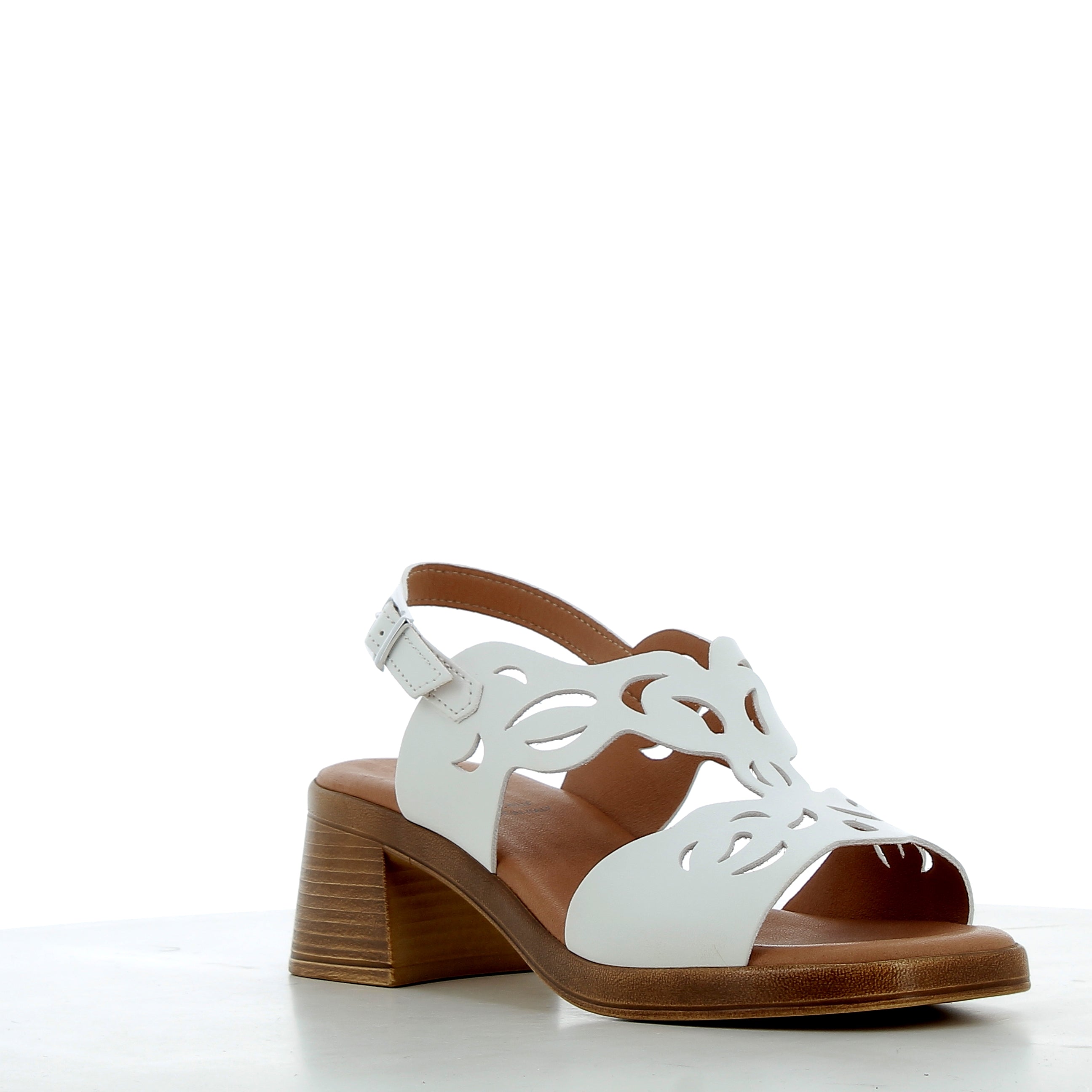 Hodea Lucrezia White Sandals